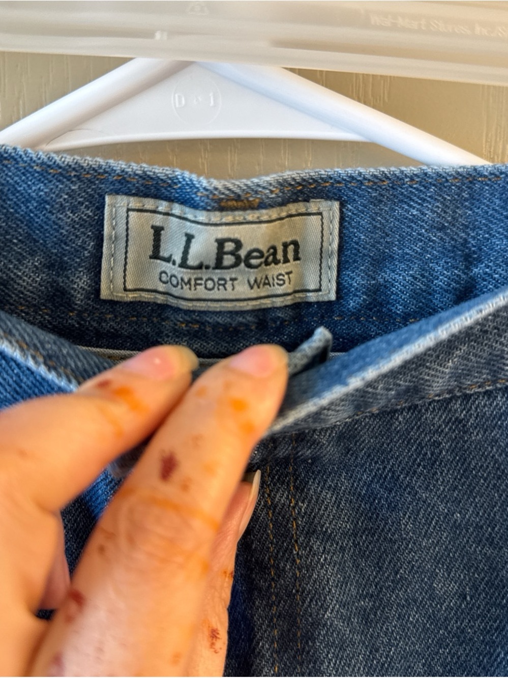 L.L. Bean Men's Straight Jeans - Blue